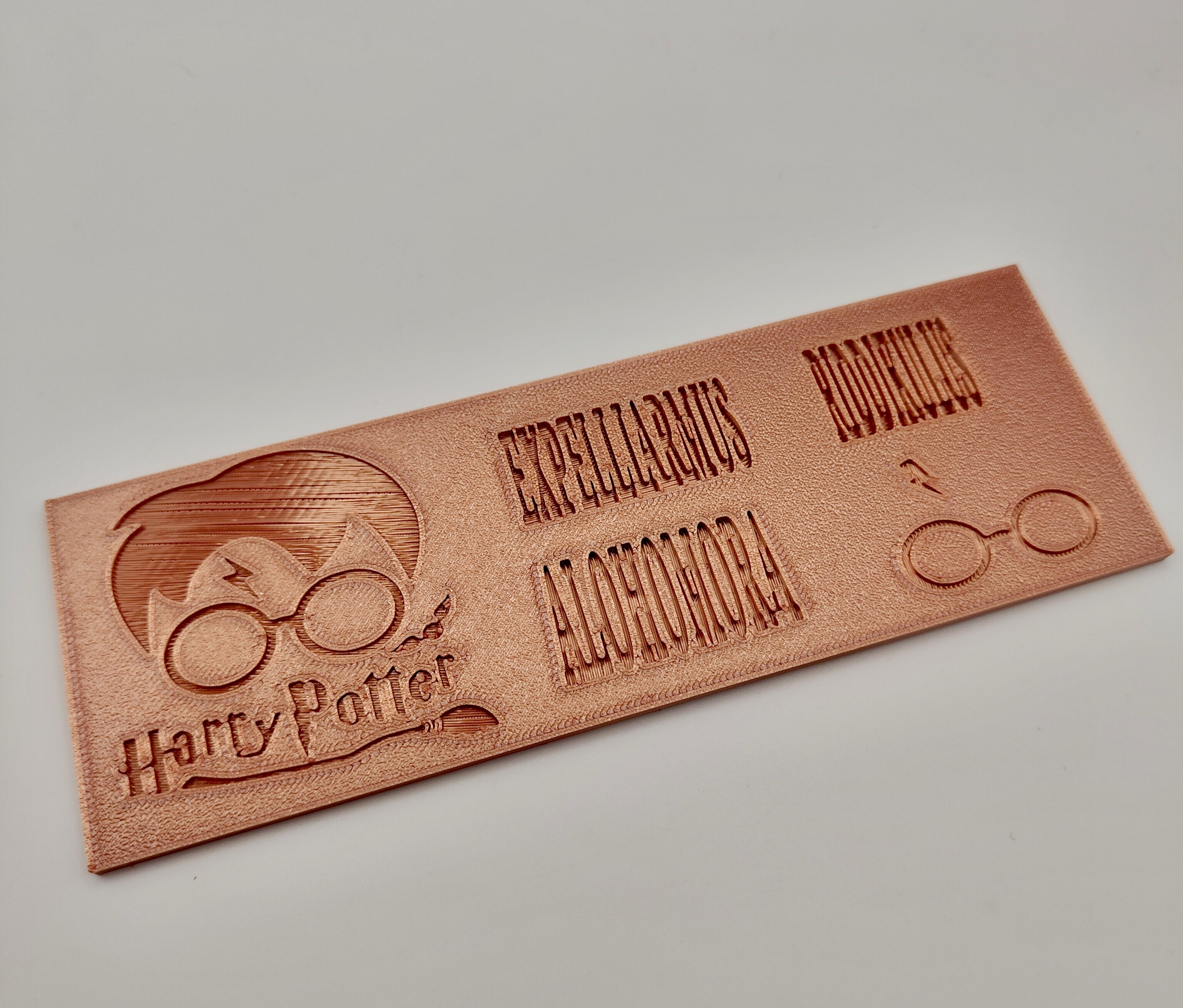 Marcapáginas - Conjuros Harry Potter